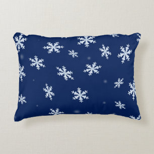 Snowflakes Decorative Cushion