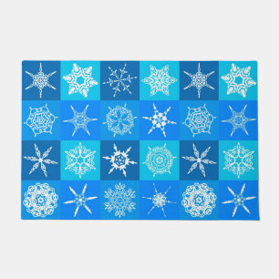 Snowflakes Doormat