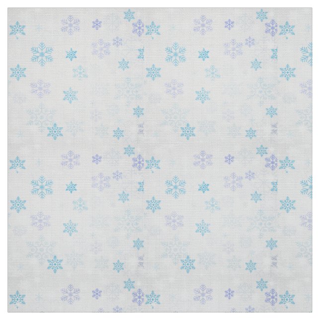 Snowflakes Fabric (Swatch)