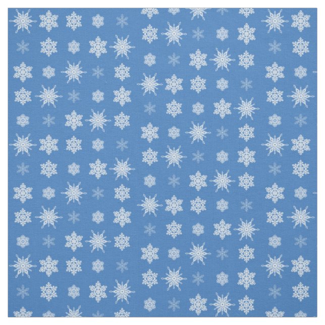 Snowflakes Fabric (Swatch)