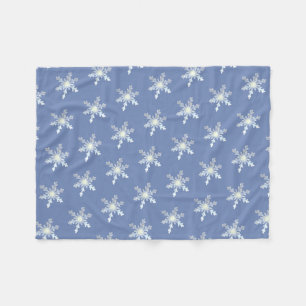 SnowFlakes Fleece Blanket