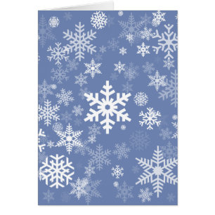 Snowflakes Graphic Customise Colour Background on
