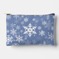 Snowflakes Graphic Customise Colour Background on 