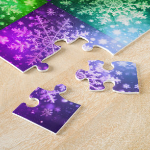 Snowflakes / Hearts / Greenleaf / Miami / Mirror Jigsaw Puzzle