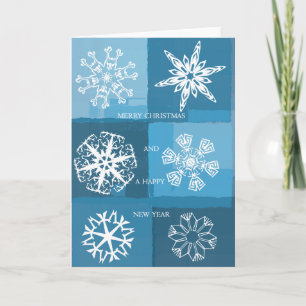 Snowflakes Holiday Card