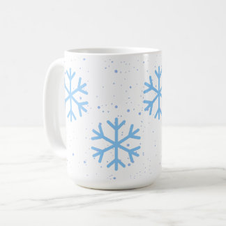 Snowflakes Holiday Mug