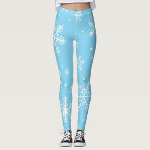 Snowflakes in the Air Leggings