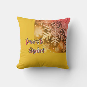 Snowflakes / In The Fog / Porch Spirit Cushion
