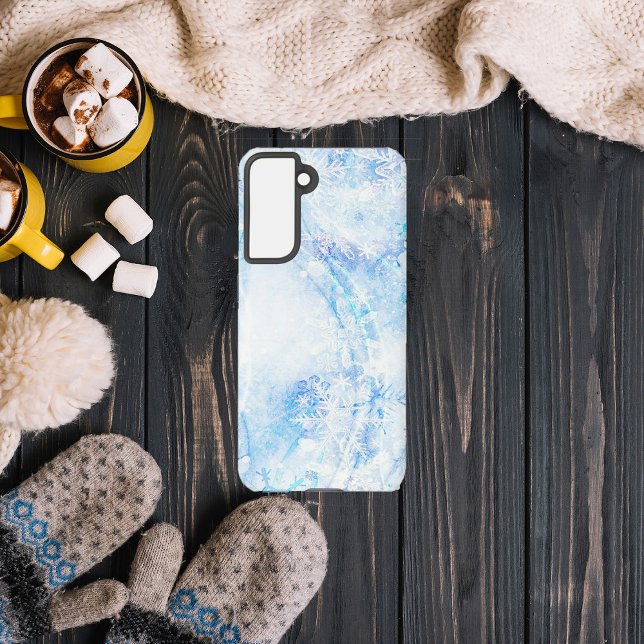 Snowflakes in the Wind Samsung Galaxy S21 Case (Creator Uploaded)