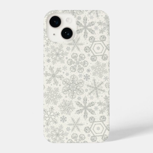 Snowflakes iPhone Case (Back)