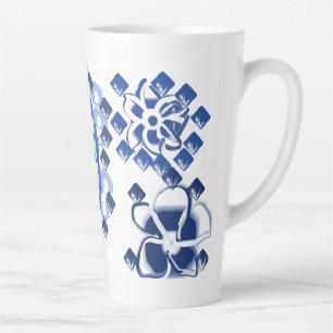 Snowflakes  joy latte mug