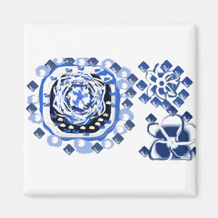 Snowflakes joy magnet