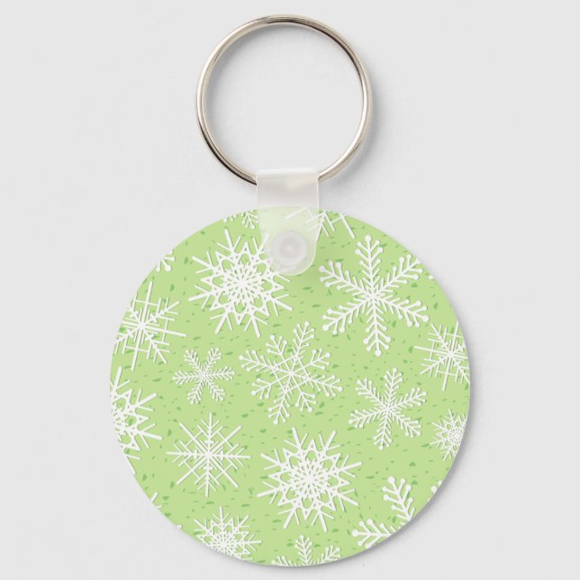 Snowflakes, keychain (Front)