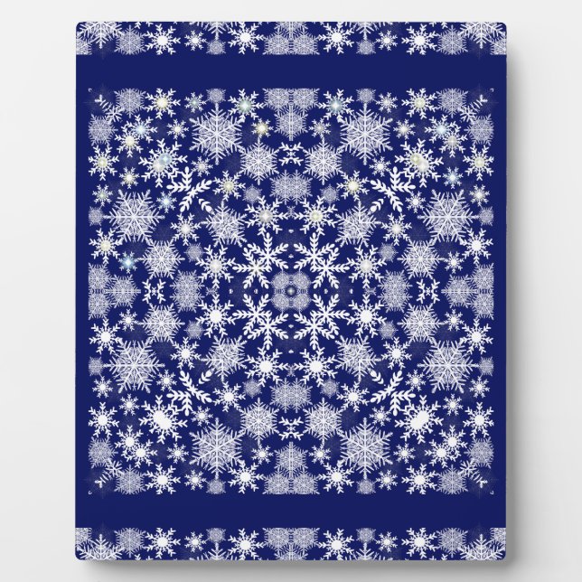 Snowflakes Lace Plaque (Front)