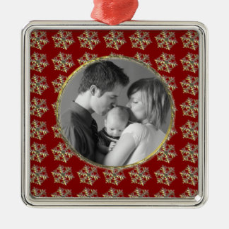 Snowflakes Metal Tree Decoration