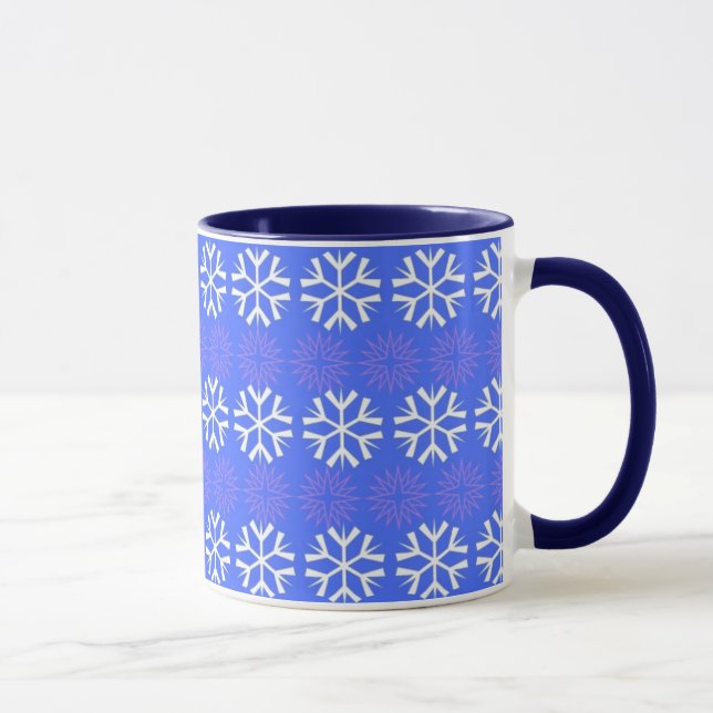 Snowflakes mug (Right)