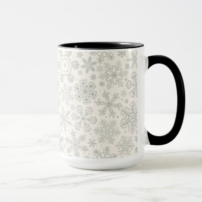Snowflakes Mug (Right)