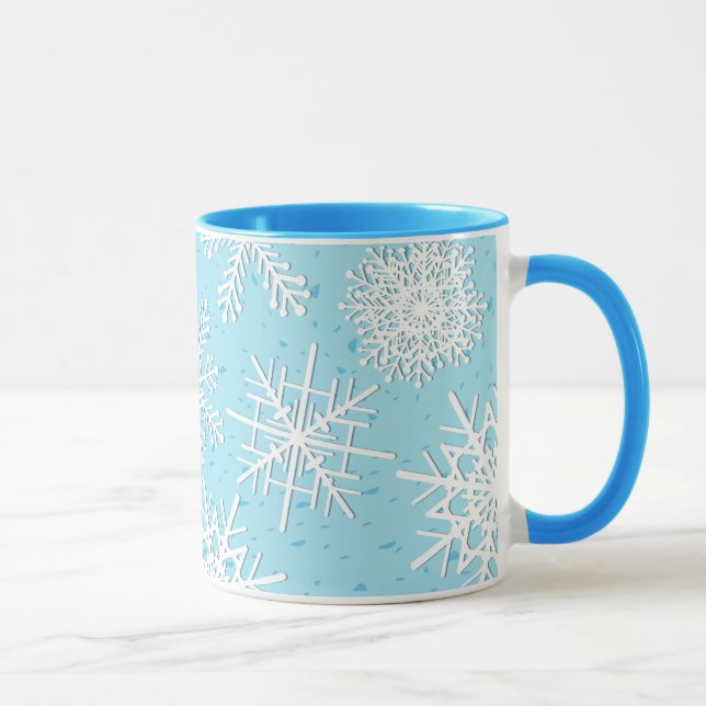 Snowflakes, mug (Right)