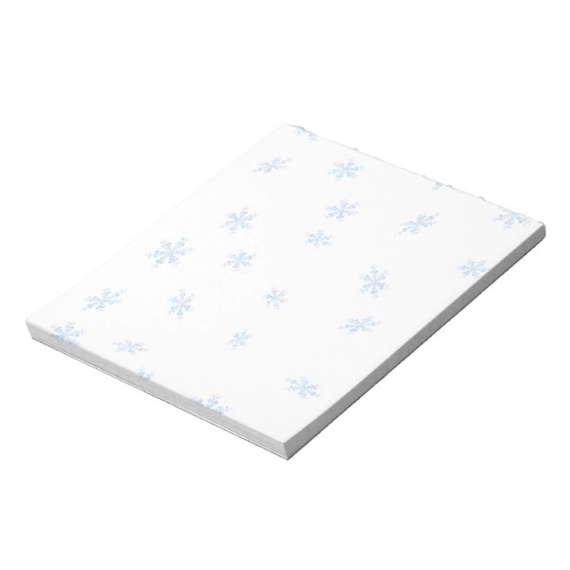 Snowflakes Notepad (Rotated)