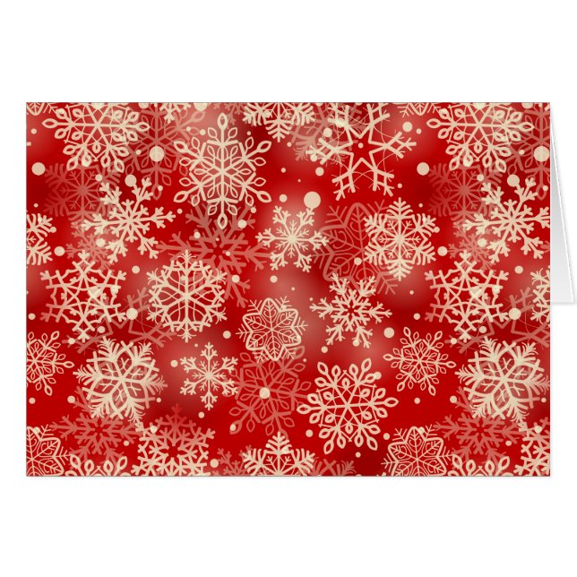 Snowflakes pattern (Front Horizontal)