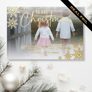 Snowflakes Photo Christmas