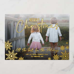 Snowflakes Photo Christmas