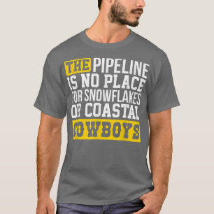 Snowflakes Pipeliner Welder Welding Pipeline Joke  T-Shirt