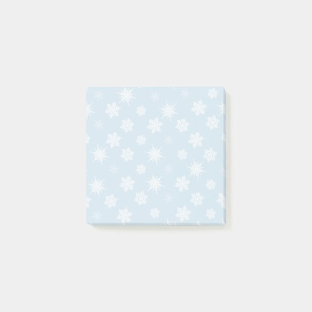 Snowflakes Post-it Notes (Front)