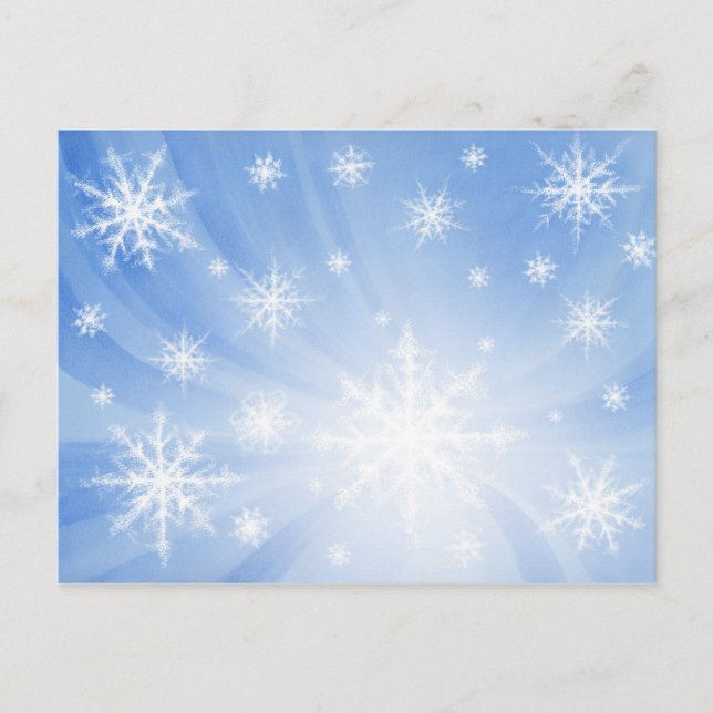 Snowflakes Postcard 01 (Front)