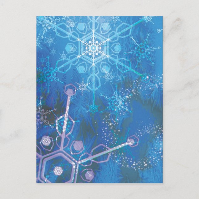 Snowflakes Postcards (Front)