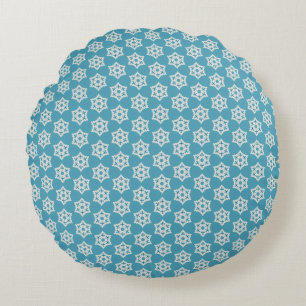 Snowflakes pp1 round cushion