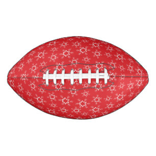 Snowflakes, Red and White Snowflakes, Snow Football