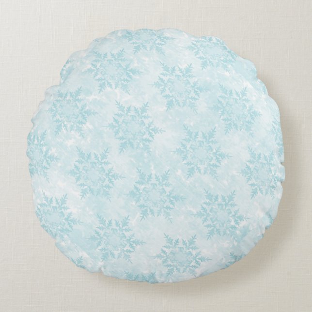 SnOwFlAkEs Round Cushion (Front)