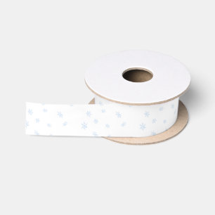 Snowflakes Satin Ribbon