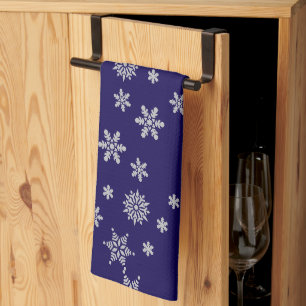Snowflakes Tea Towel