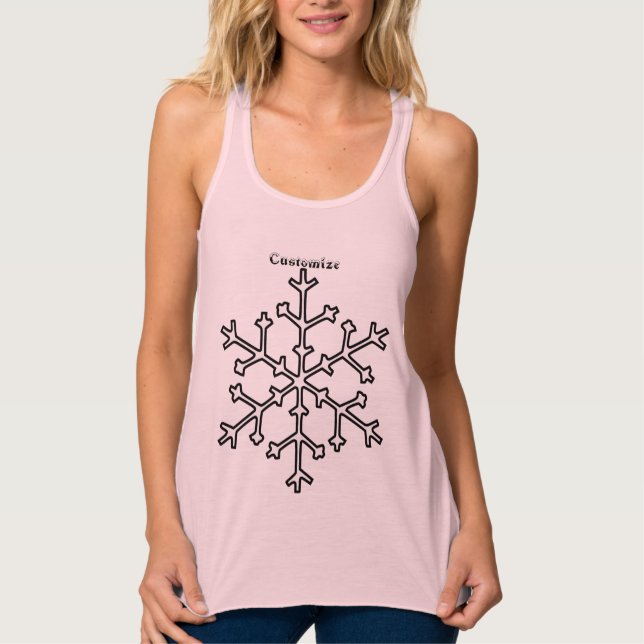 Snowflakes Thunder_Cove Singlet (Front)