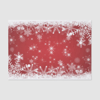 Snowflakes Tissue Paper