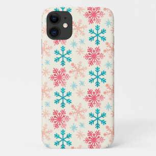 Snowflakes Winter Pattern Case-Mate iPhone Case