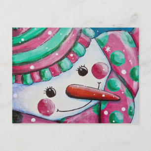 Snowgirl Postcard