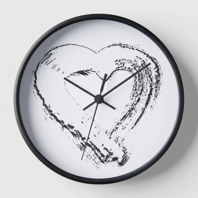Snowheart Clock (Front)