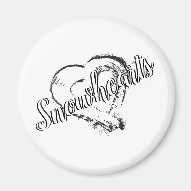 Snowheart Magnet (Front)