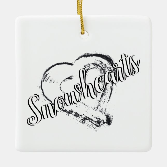 Snowheart Ornament Moonhearts (Front)