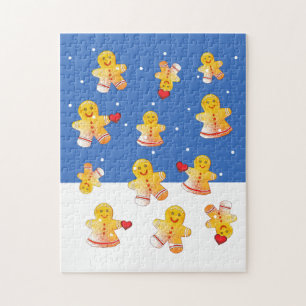 Snowing Gingerbread Puzzle
