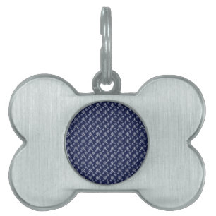 Snowing on Christmas Eve Pet Name Tag