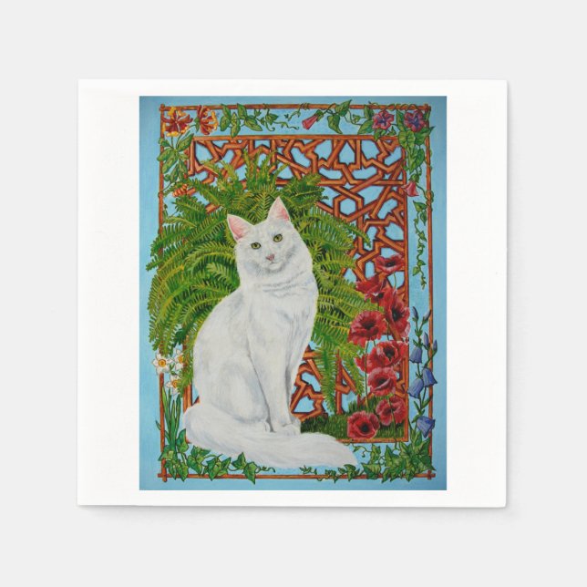 Snowi's Garden Napkin (Front)