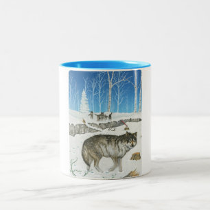 Snowland Lone Wolf Mug