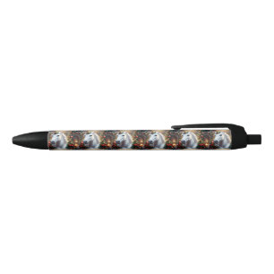 Snowlight: The Enchanted Christmas Unicorn Blue Ink Pen