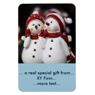 Snowman20150907 Magnet