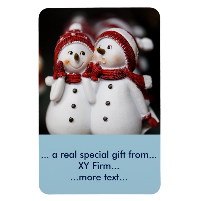 Snowman20150907 Magnet (Vertical)