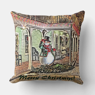Snowman20150909 Cushion